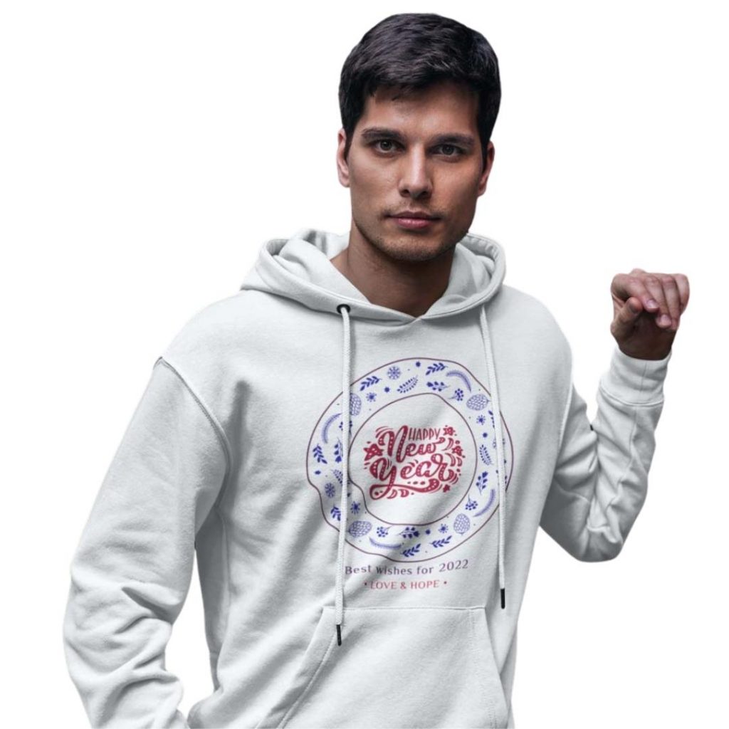 white hoodie mens