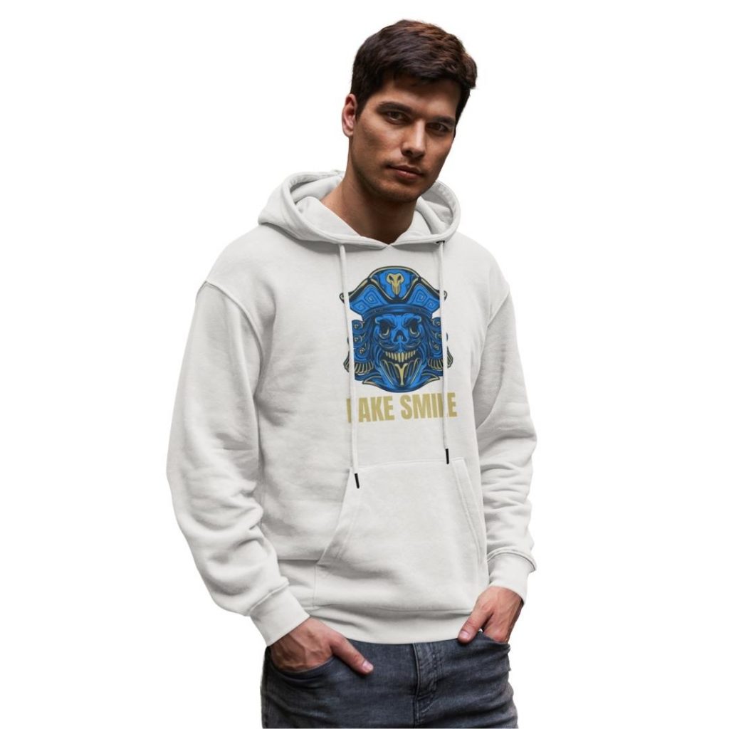 white hoodie mens