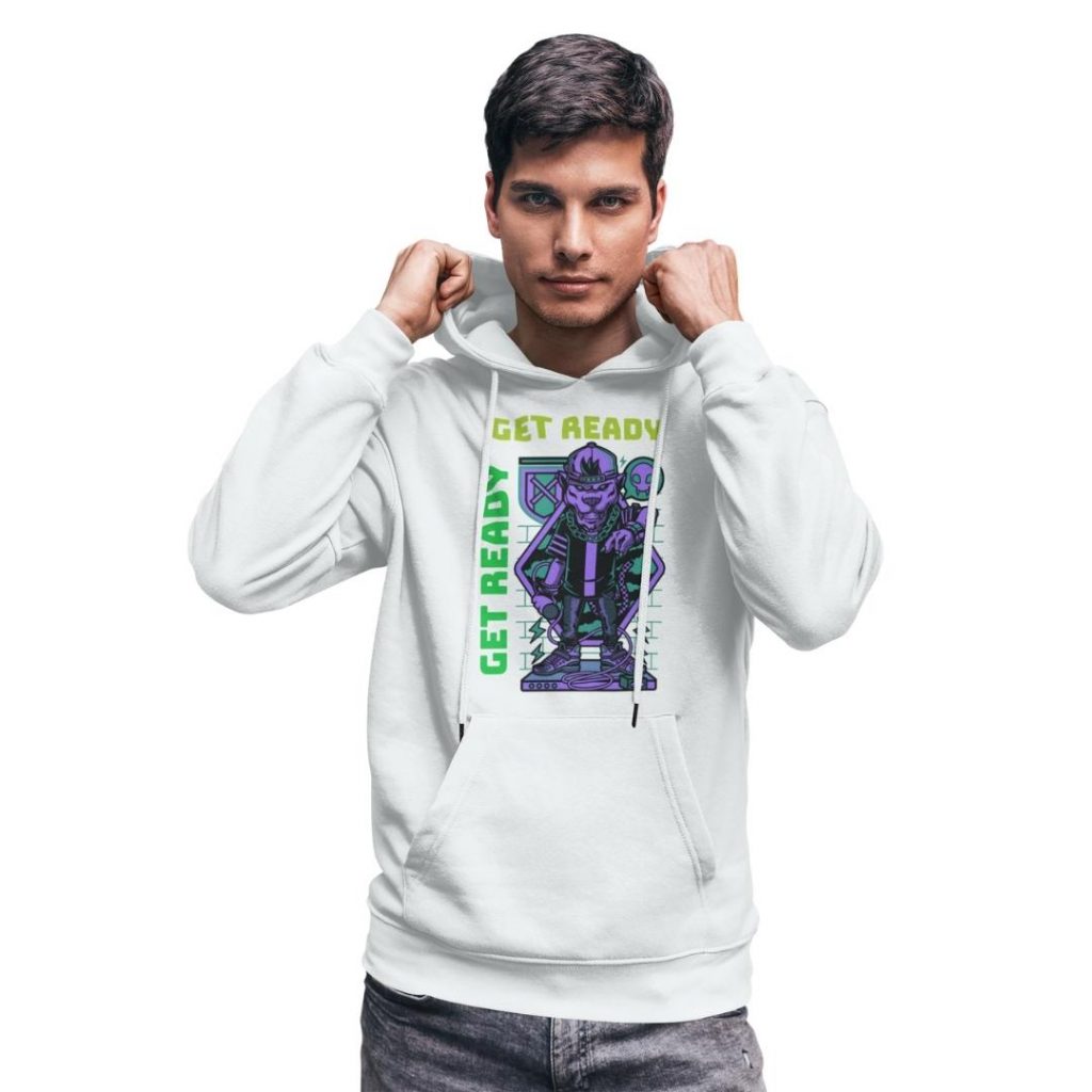 white hoodie mens