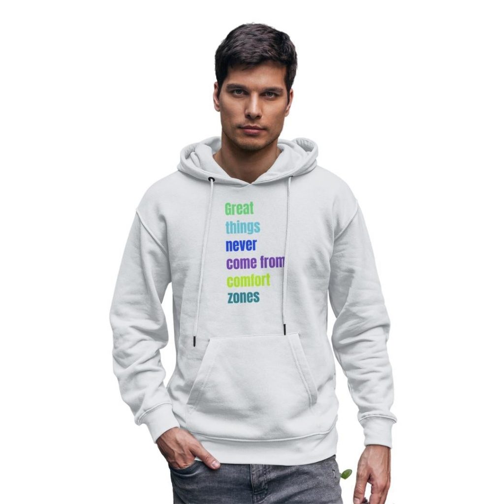 white hoodie mens