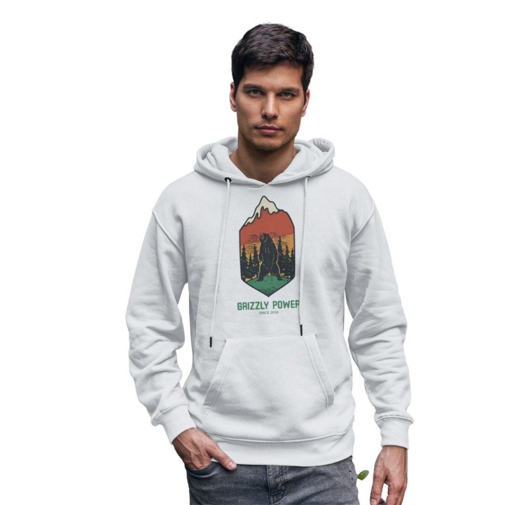 white hoodie mens