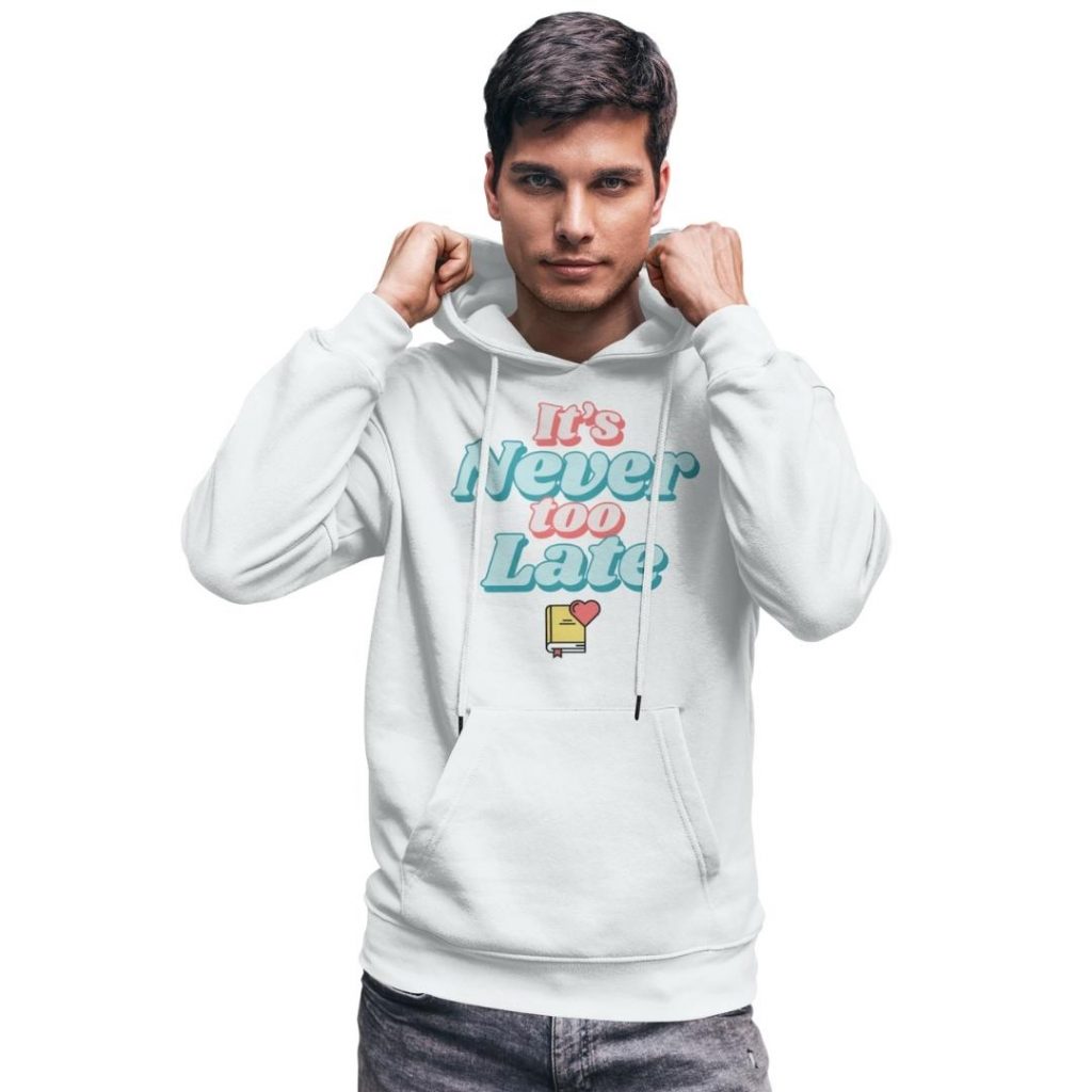 white hoodie mens