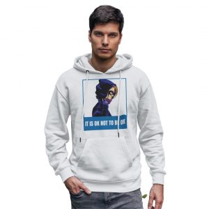 white hoodie mens
