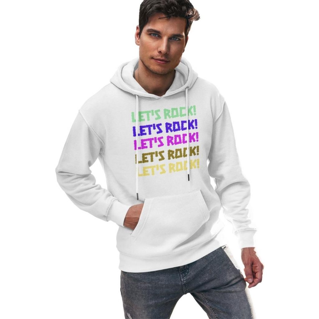 white hoodie mens