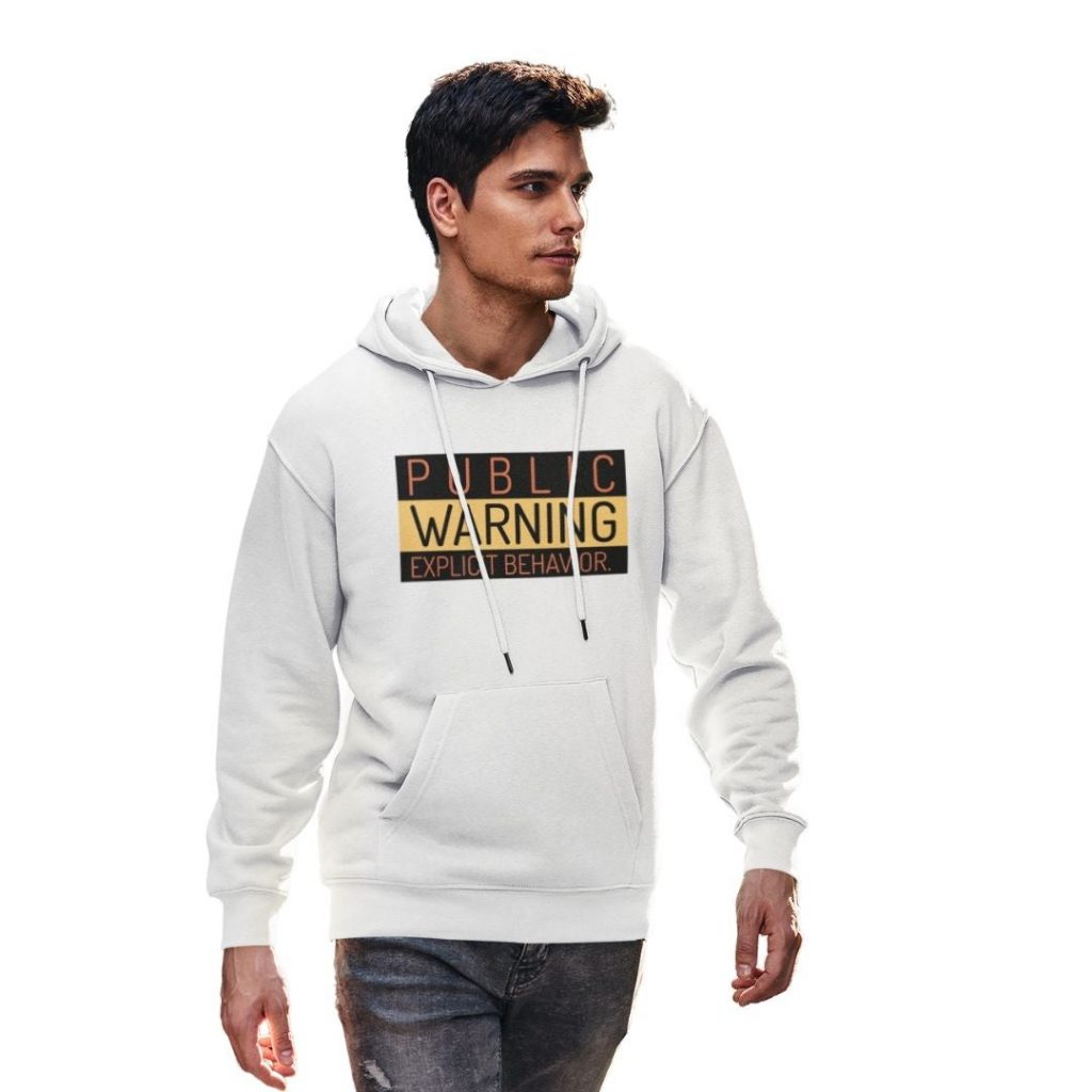 white hoodie mens