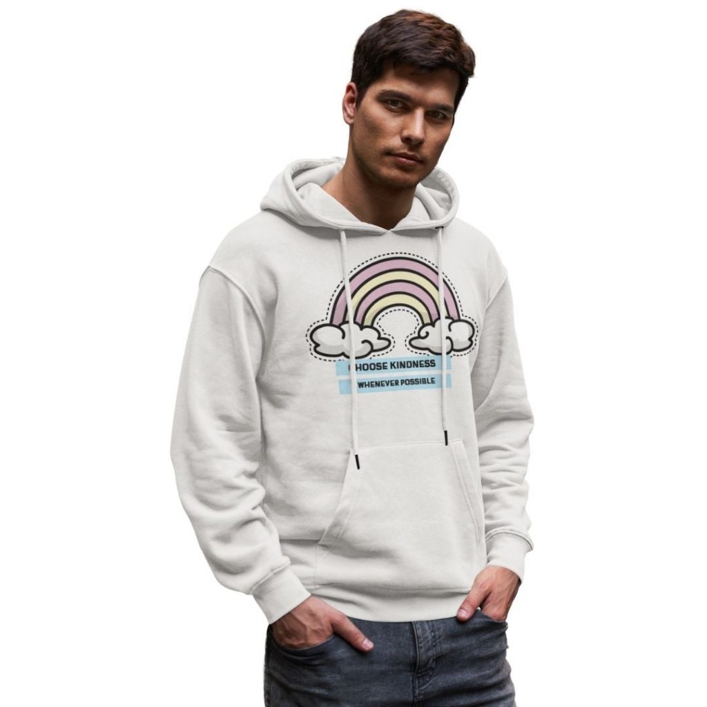 white hoodie mens