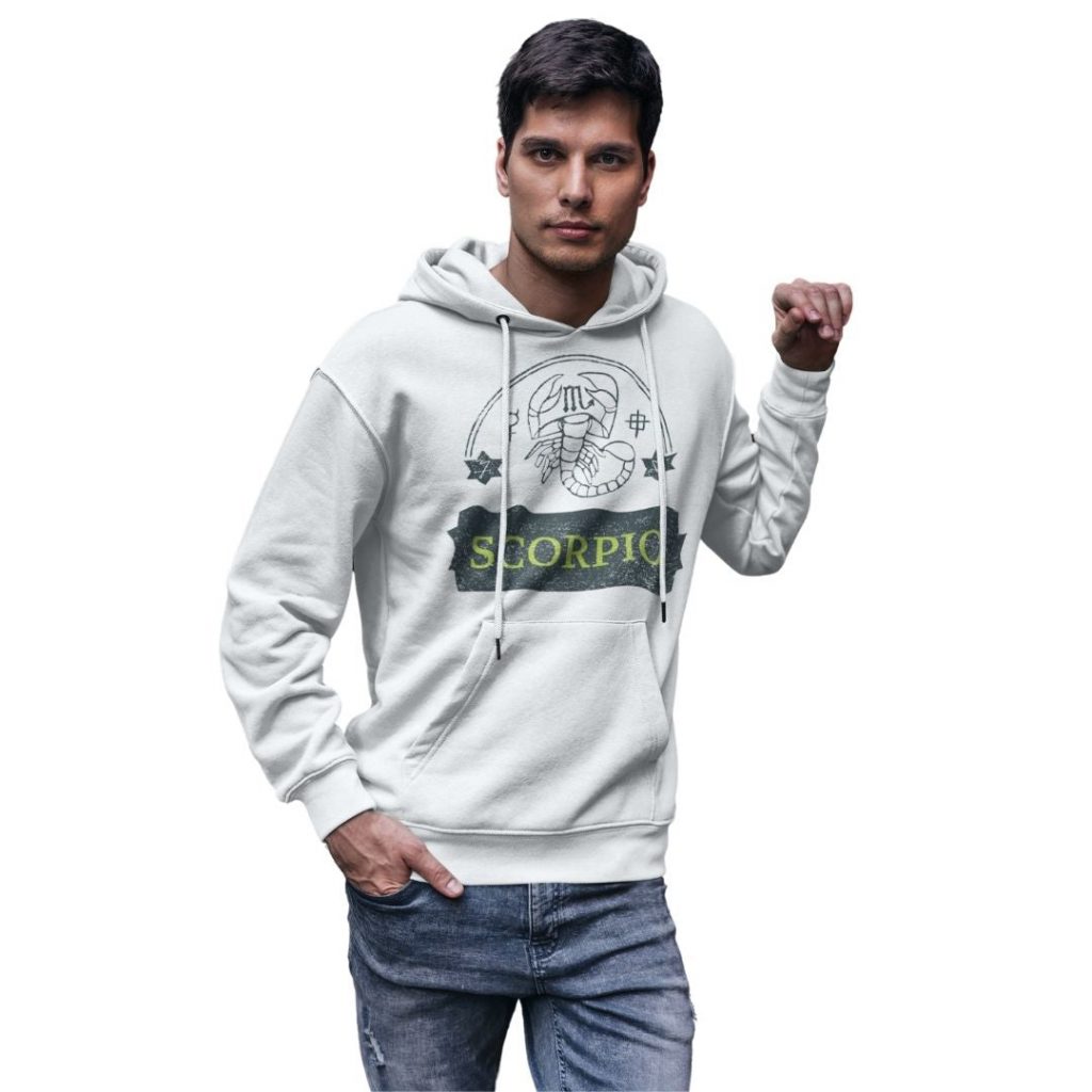 white hoodie mens