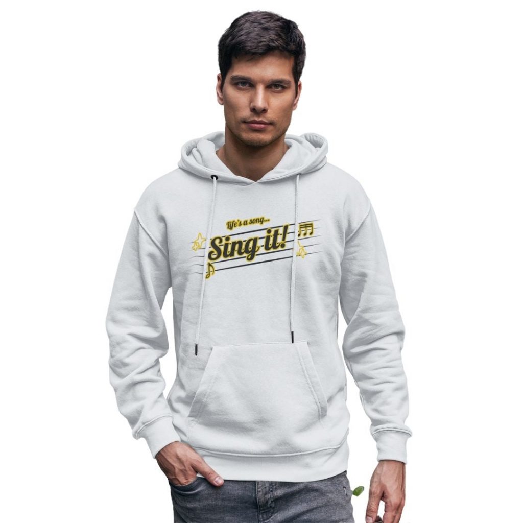 white hoodie mens