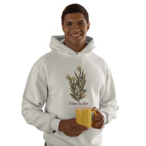 white hoodie mens